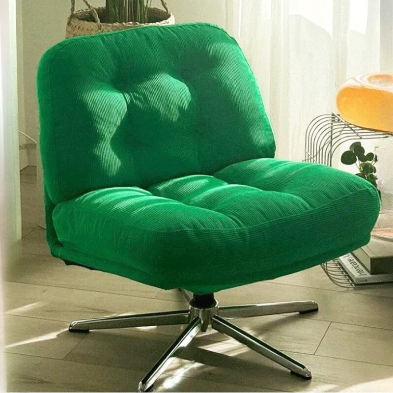 Lazy sofa chair, leisure sofa, household rotatable adjustable chair, balcony living room single sofa, bedroom chair furniture