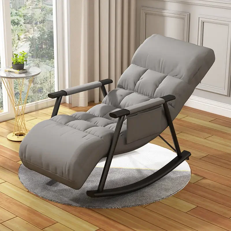 Student Nordic Queen Party Recliner Comfy Recliner Rocking Chairs Chaise Floor Single Sedie Da Soggiorno Bedroom Furniture - Image 5