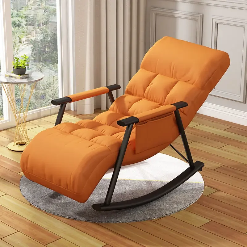 Student Nordic Queen Party Recliner Comfy Recliner Rocking Chairs Chaise Floor Single Sedie Da Soggiorno Bedroom Furniture - Image 2